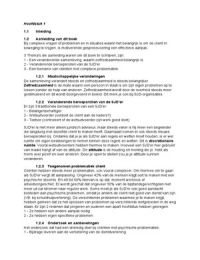 Werken met doelgroepen in de sociaal juridische dienstverlening hoofdstuk 1 t/m 6