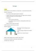samenvatting Biologie 