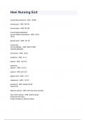 Hesi Nursing Exit Exam 2024&sol;2025 Questions With Completed & Verified Solutions&period;