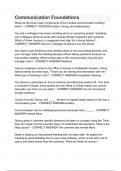 Communication Foundations
