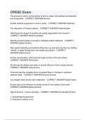 CPESC Exam &lpar;1&rpar;