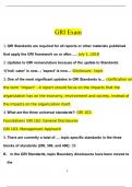 GRI Exam &lpar;QUESTIONS WITH 100&percnt; CORRECT ANSWERS &rpar; &lpar;2024 &sol; 2025&rpar; &lpar;Verified by Experts&rpar;