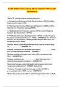 CETP Packaged Exams With Complete Questions And Answers Graded A&plus;
