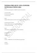 WEEK&num;4 PRE-QUIZ AND ANSWERS WITH SOLUTIONS 2024