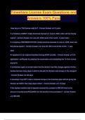 Timeshare License Exam Questions and Answers 100&percnt; Pass