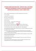  PYC2605 EXAM QUESTIONS AND  COMPLETE WELL EXPLAINED ANSWERS ASSIGNMENTS & MOCK EXAM100&percnt;CORRECTLY VERIFIED AND GRADED A&plus; LATEST UPDATE 2024&period;