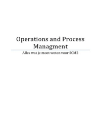 SCM2 Operations and Process Management