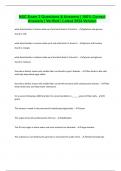NSC Exam 2 Questions & Answers &vert; 100&percnt; Correct Answers &vert; Verified &vert; Latest 2024 Version