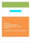 OCR GCSE Geography B Geography for Enquiring Minds 