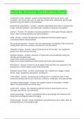 Activity Director Certification Exam Questions and Correct Answers