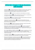 CPCU 551&comma; Chapter 5 Study Questions with Answers