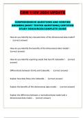 CDW 110V 2024 UPDATE  COMPREHENSIVE QUESTIONS AND VERIFIED ANSWERS &lbrack;MOST TESTED QUESTIONS&rsqb; CERTIFIED STUDY RESOURCES&sol;COMPLETE GUIDE