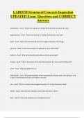 LADOTD  Bundled Exam Questions Package with Correct Answers