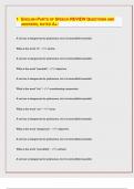 ENGLISH PARTS OF SPEECH REVIEW QUESTIONS AND  ANSWERS&comma; RATED A&plus;&sol;&lbrack;LATEST EXAM UPDATES&rsqb;