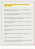 Final Exam Study guide MDCA 1321 Exam Review Questions and  answers&comma; graded A&plus;&sol;&lbrack;LATEST EXAM UPDATES&rsqb;