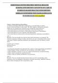 ESSENTIALS OF PSYCHIATRIC MENTAL HEALTH NURSING 8TH EDITION CONCEPTS OF CARE IN EVIDENCE-BASED PRACTICE 8TH EDITION MORGAN TOWNSEND TEST BANK GOOD LUCK IN YOUR EXAM 2023&period;Qualified