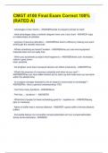 CMGT 4100 Final Exam Correct 100&percnt;&lpar;RATED A&rpar;