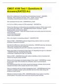 CMGT 4100 Test 1 Questions & Answers&lpar;RATED A&plus;&rpar;