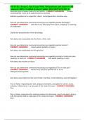 PE&sol;Pt Hx -Exam 2 Test Exam With 76Questions and Answers All Answers 100&percnt; Verified &lpar;Latest Update 2024&sol;2025 RATED A&plus;