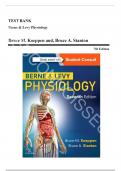 Test Bank for Berne and Levy Physiology&comma; 7th Edition &lpar;Koeppen&comma; 2018&rpar;&comma; Chapter 1-44 &vert; All Chapters