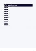 CVC word Practice