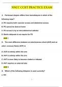 NNCC ccht practice Exam &lpar;QUESTIONS WITH 100&percnt; CORRECT ANSWERS &rpar; &lpar;2024 &sol; 2025&rpar; &lpar;Verified by Experts&rpar;