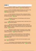 EBM 5 questions with complete solution 2024