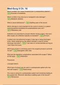 Med-Surg II Ch&period; 16