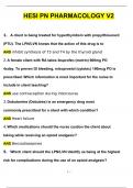 PN pharm hesi v2 &lpar;QUESTIONS WITH 100&percnt; CORRECT ANSWERS &rpar; &lpar;2024 &sol; 2025&rpar; &lpar;Verified by Experts&rpar;