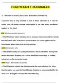PN Exit Hesi Rationales &lpar;QUESTIONS WITH 100&percnt; CORRECT ANSWERS &rpar; &lpar;2024 &sol; 2025&rpar; &lpar;Verified by Experts&rpar;