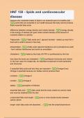 HNF 150 - lipids and cardiovascular disease test&period;