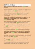 EMT Ch&period; 13 Quiz