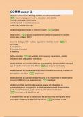 COMM exam 3 Q&A