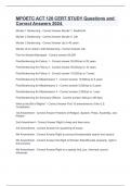 MPOETC ACT 120 CERT STUDY Questions and Correct Answers 2024&period;
