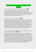 hrm 701 Exam&vert; Questions with 100&percnt; Correct Solutions