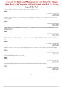 Solutions Manual With Test Bank for Analysis for Financial Management 12th Edition By Robert C&period; Higgins &lpar;All Chapters&comma; 100&percnt; Original Verified&comma; A&plus; Grade&rpar;