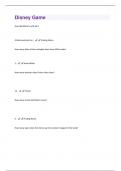 Disney Certification Package Deal With Complete Study Questions And Answers