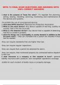 NFPA 72 FINAL EXAM QUESTIONS AND ANSWERS WITH 100&percnt; CORRECT ANSWERS