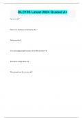 DLC105 Latest 2024 Graded A&plus;