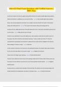 ABA 622 Final Exam Questions with Verified Answers &vert; 100&percnt; Pass