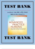 Test Bank Advanced Practice Nursing&colon; Essentials for Role Development 5th Edition &lpar;Joel&comma; 2023&rpar; Chapter 1-30 ISBN 9781719642774 Complete Guide