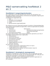 Management & Organisatie hft. 2 en 3