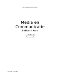Media en Communicatie Opdracht