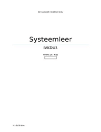 Systeemleer