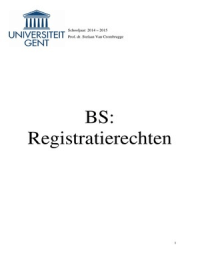BS Registratierechten