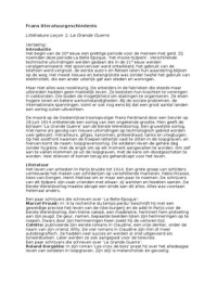 Frans Libre Service VWO 6 literatuur t/m leçon 3