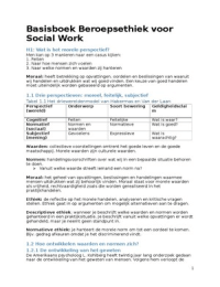 Basisboek Beroepsethiek voor Social Work