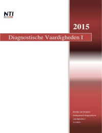 Diagnostische vaardigheden 1 psychologisch rapport (eind opdracht)