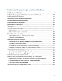Gevalstudies systeemtherapie lesnotities en tekstenbundel