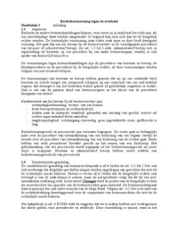Samenvatting | Bestuursrecht Deel 2: Bestuursprocesrecht, L.J.A. Damen e.a.